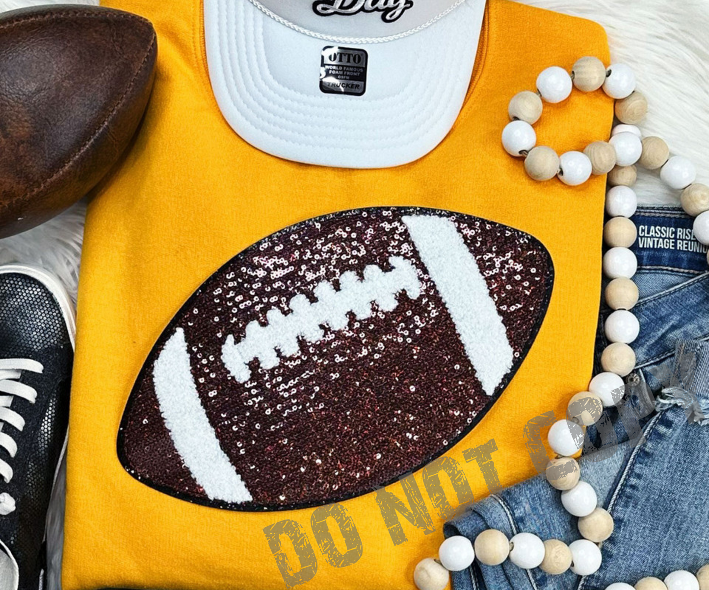 Chenille and Sequin Patch Shirts