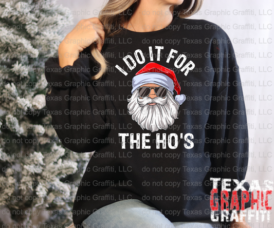 I do it for the ho's