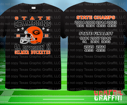 Gilmer State Champions Shirt