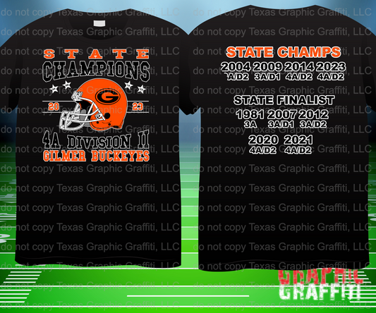 Gilmer State Champions Shirt