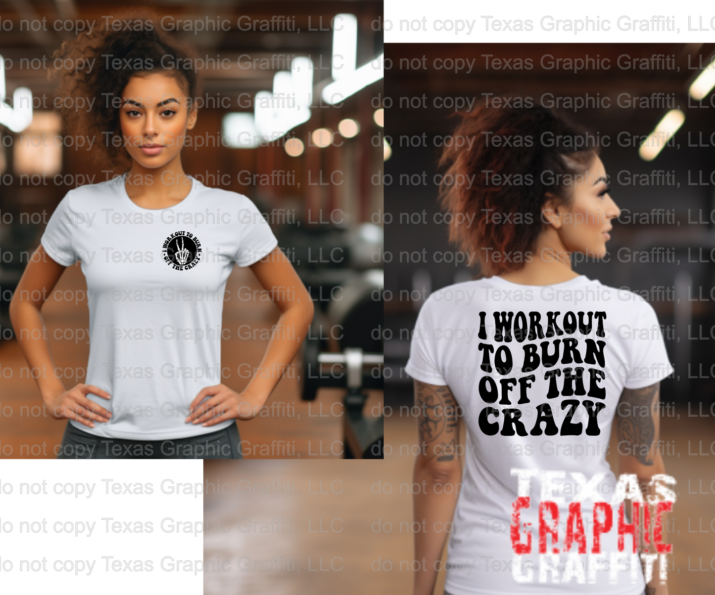 I workout to burn off the crazy