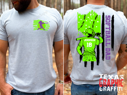 Texas Titans Softball Dad