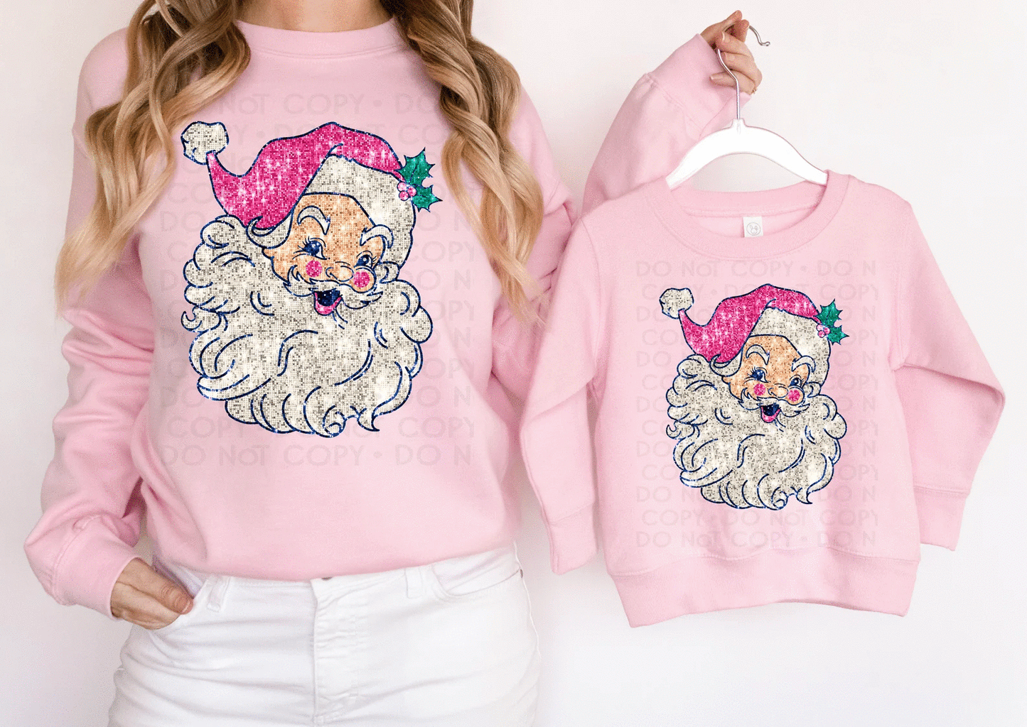 Santa Faux Glitter