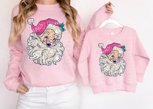 Santa Faux Glitter