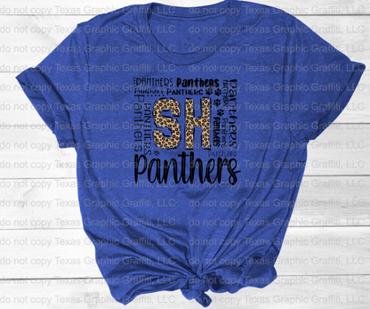 Spring Hill Panthers Typograph