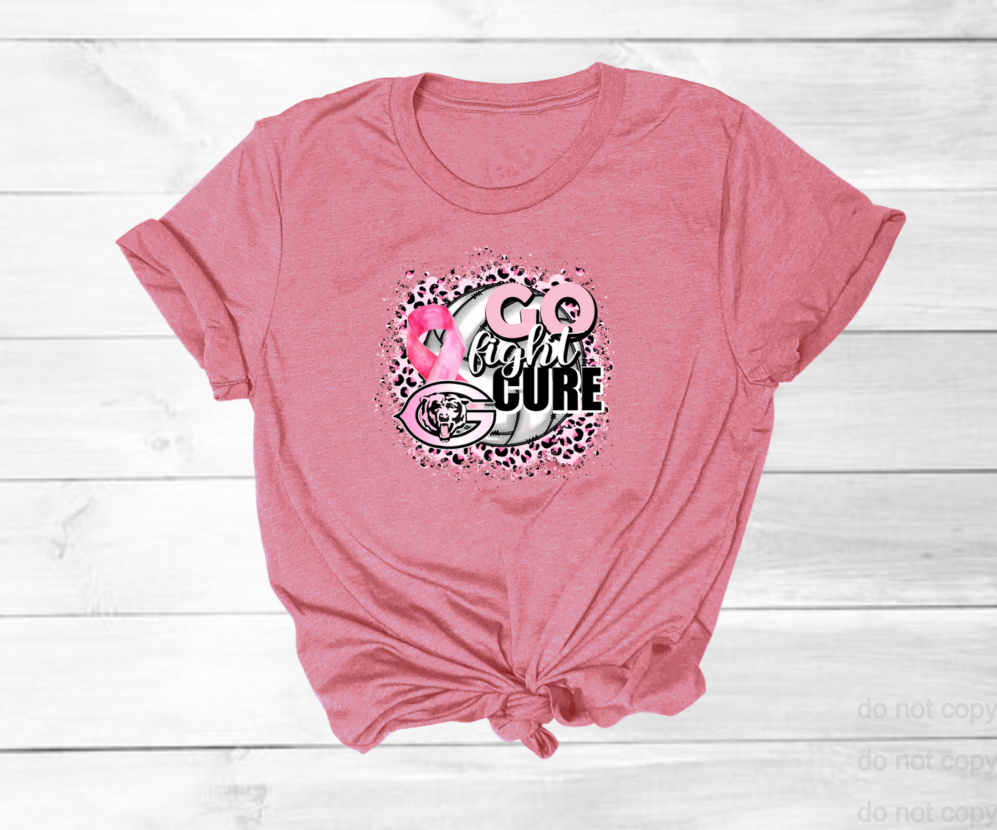 Pink Out Sports w/Pink Mascot Logo