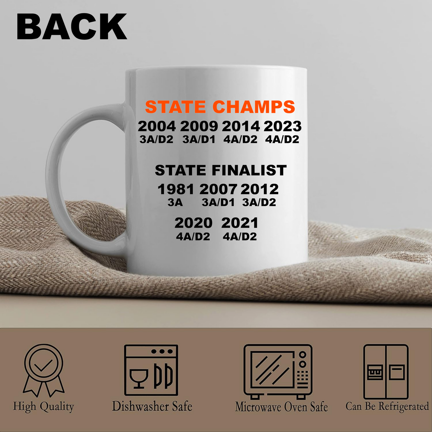 Gilmer State Champions Mug - 2023
