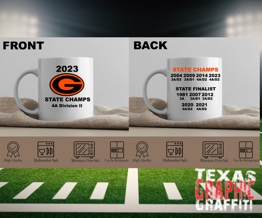 Gilmer State Champions Mug - 2023
